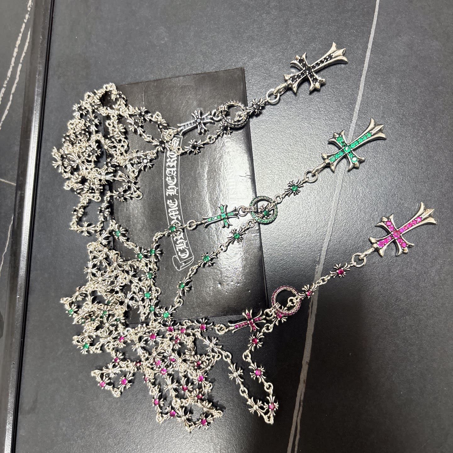 Chrome Hearts Charm Cross Necklace